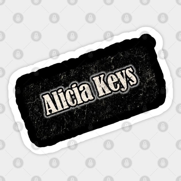 Alicia Keys - nyindirprojek Sticker by NYINDIRPROJEK